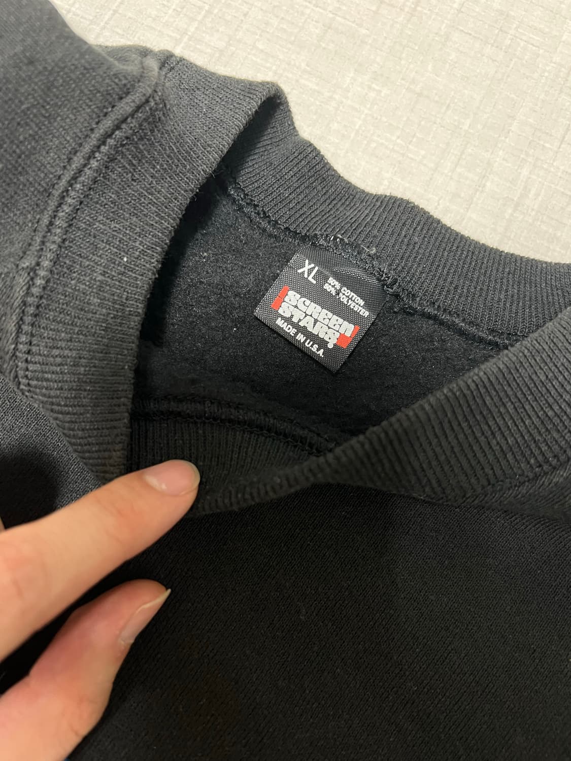 90s  made in usa 할리데이비슨 스웻셔츠 상품이미지2