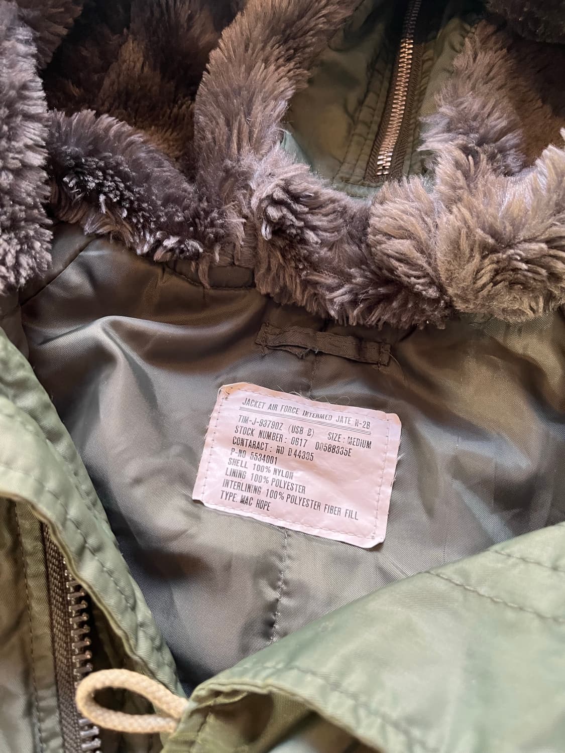 N-2B 60’s 복각 플라이트 자켓 상품이미지8