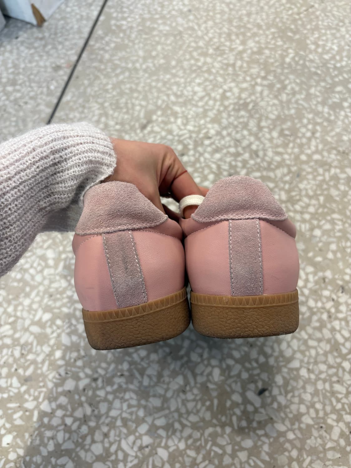 Shoopen pink sneakers 상품이미지4