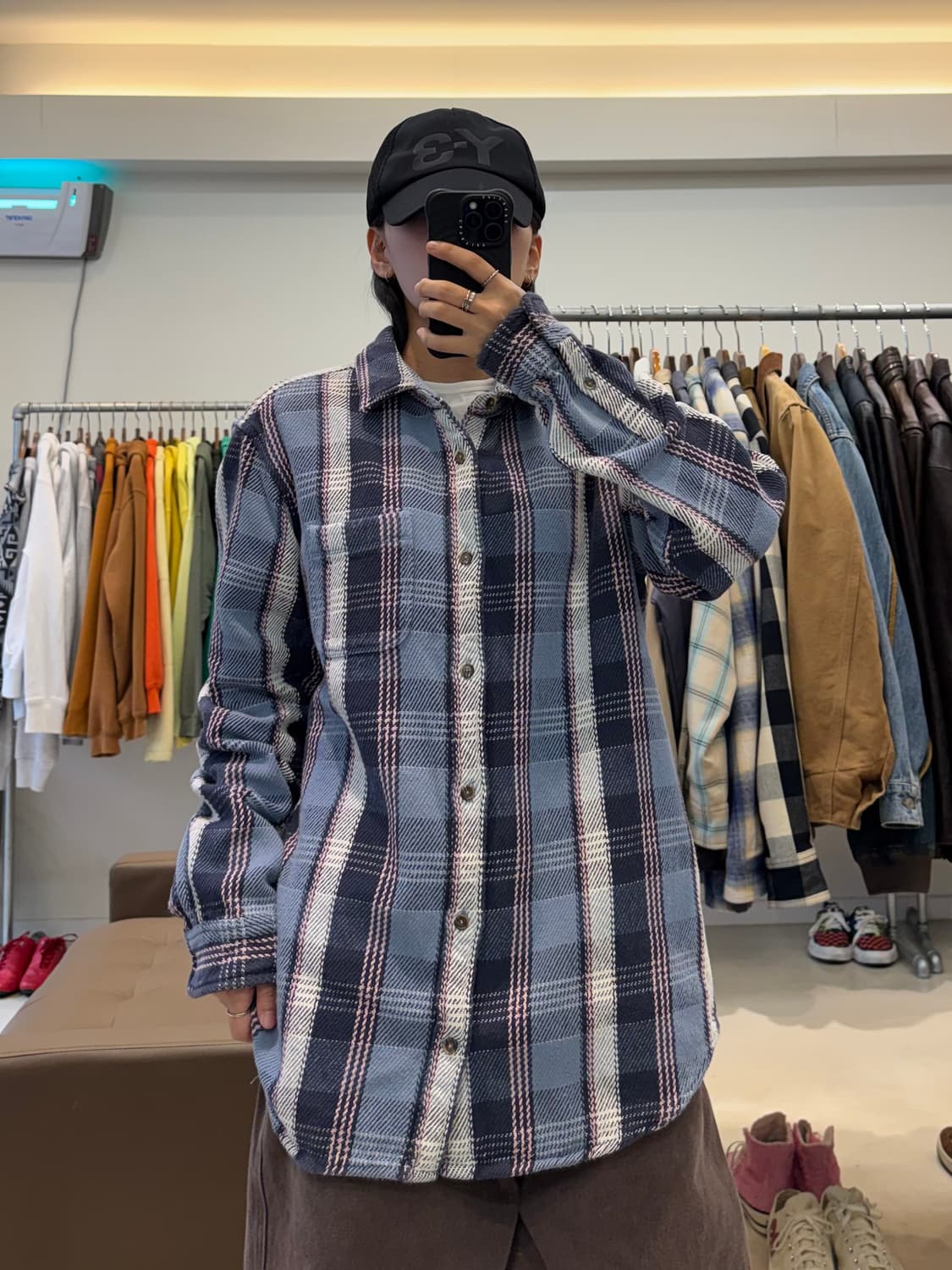 갭 타탄체크 플란넬 셔츠 상품이미지5