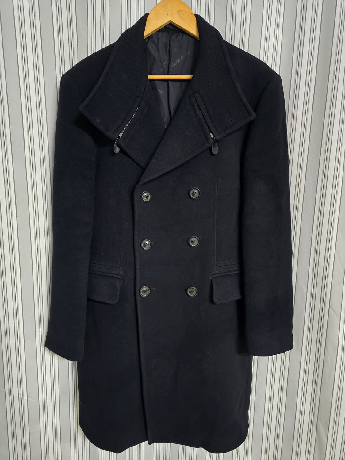 (105) [TIME] 한섬 타임 남성순모 더블 버튼코트 상품이미지2