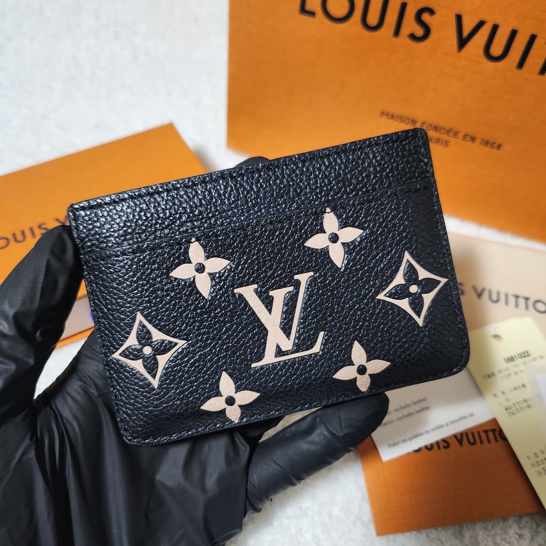 [풀구성]루이비통 앙프렝뜨 바이컬러 카드홀더 카드지갑 상품이미지3