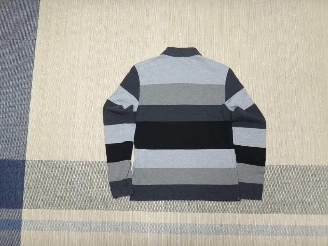 (95) 라코스테 남성 블록패턴 카라 긴팔 티셔츠 상품이미지2