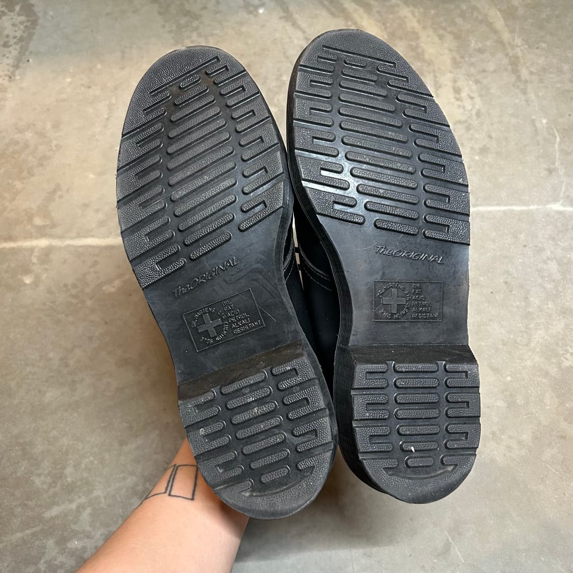 260) 닥터마틴 1461 모노 블랙 구두 더비슈즈 상품이미지8