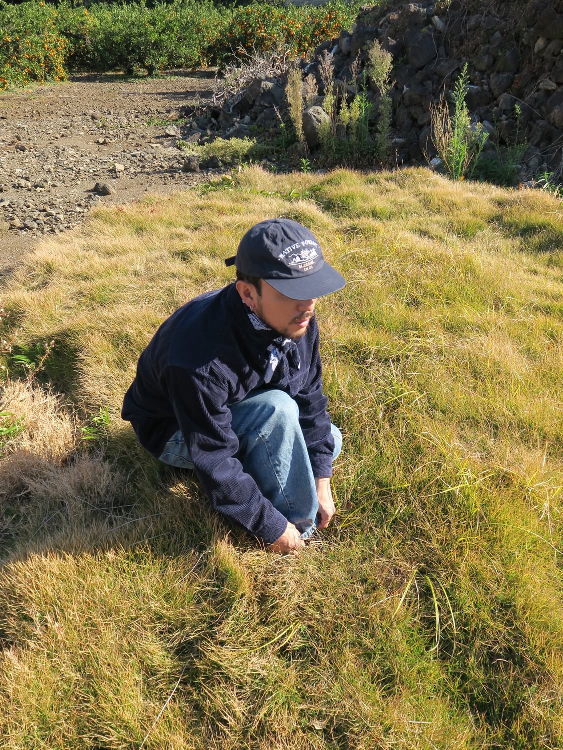 엔오르 캡모자 네이비 컬러 상품이미지3