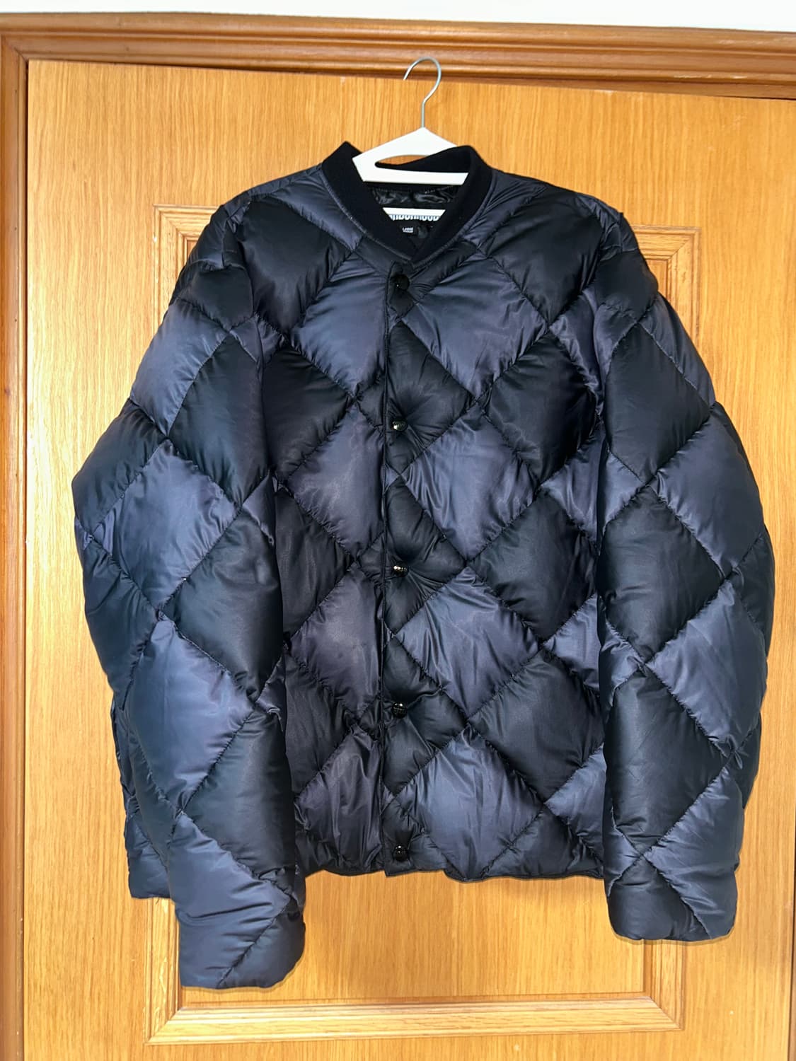 네이버후드 체커패딩 23fw 상품이미지4