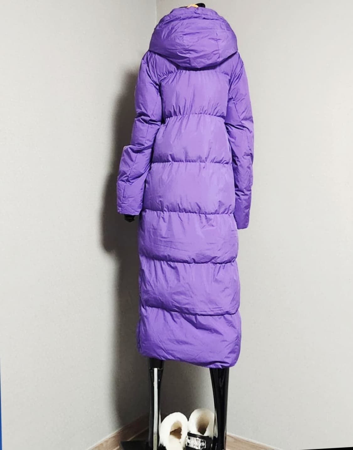 보라 롱패딩  상품이미지5