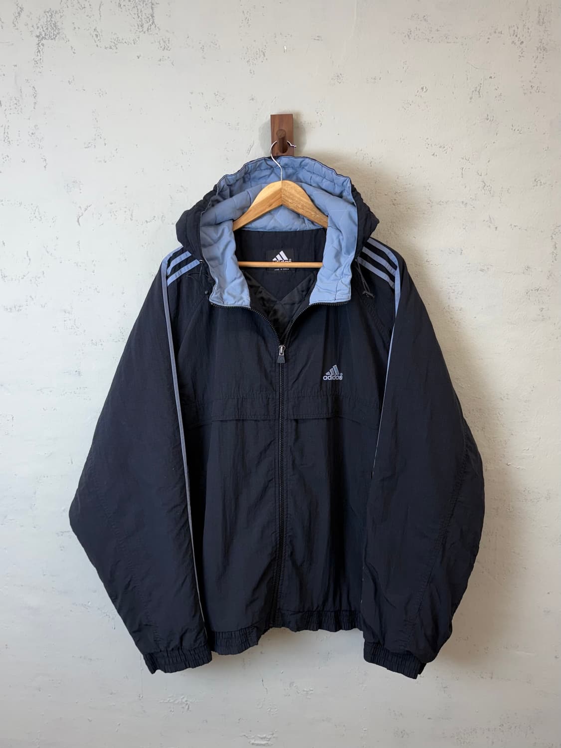 아디다스 90s 올드스쿨 삼선 후드 자켓 상품이미지1