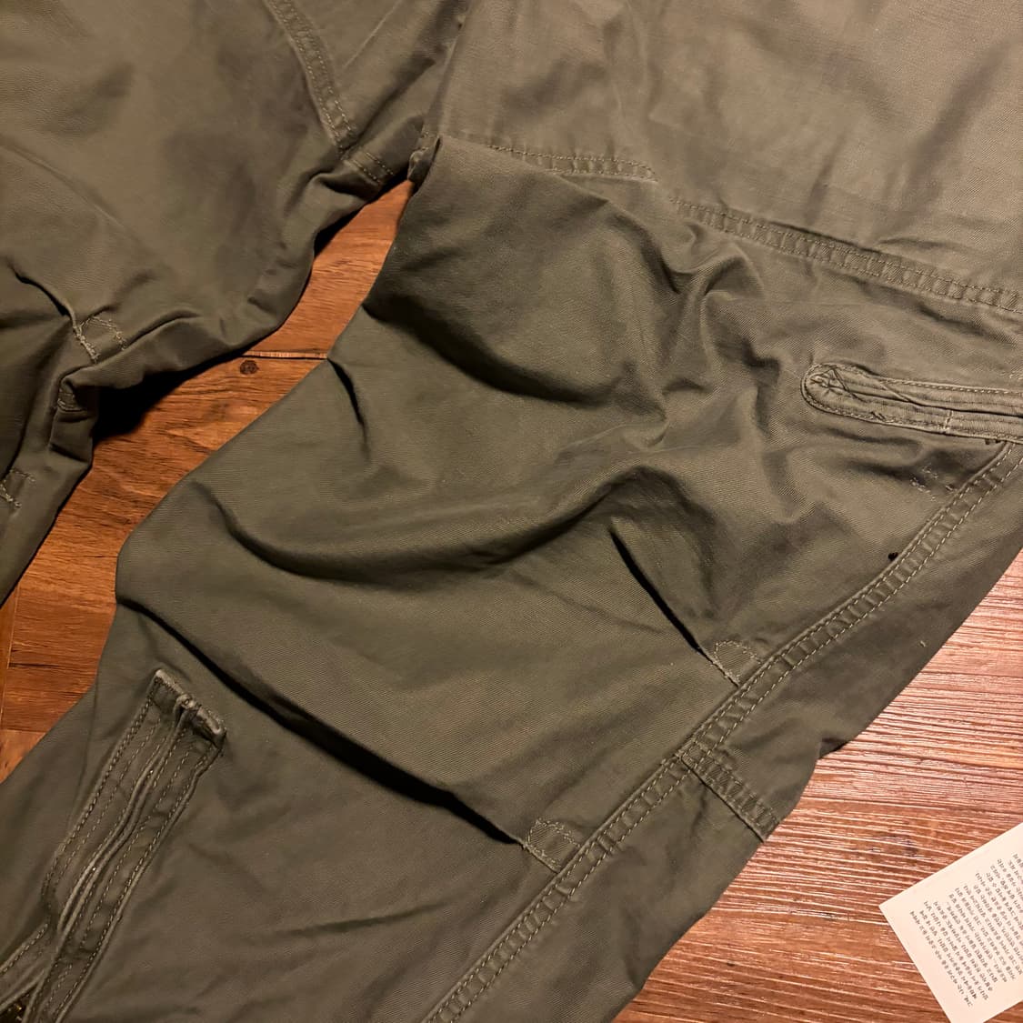 HCO1922 더블 레이어드 밀리터리 카고 팬츠 상품이미지6