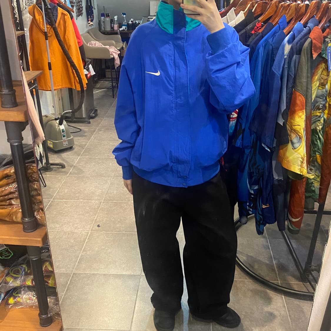 [NO.9] Nike 블루 집업 바람막이 상품이미지4