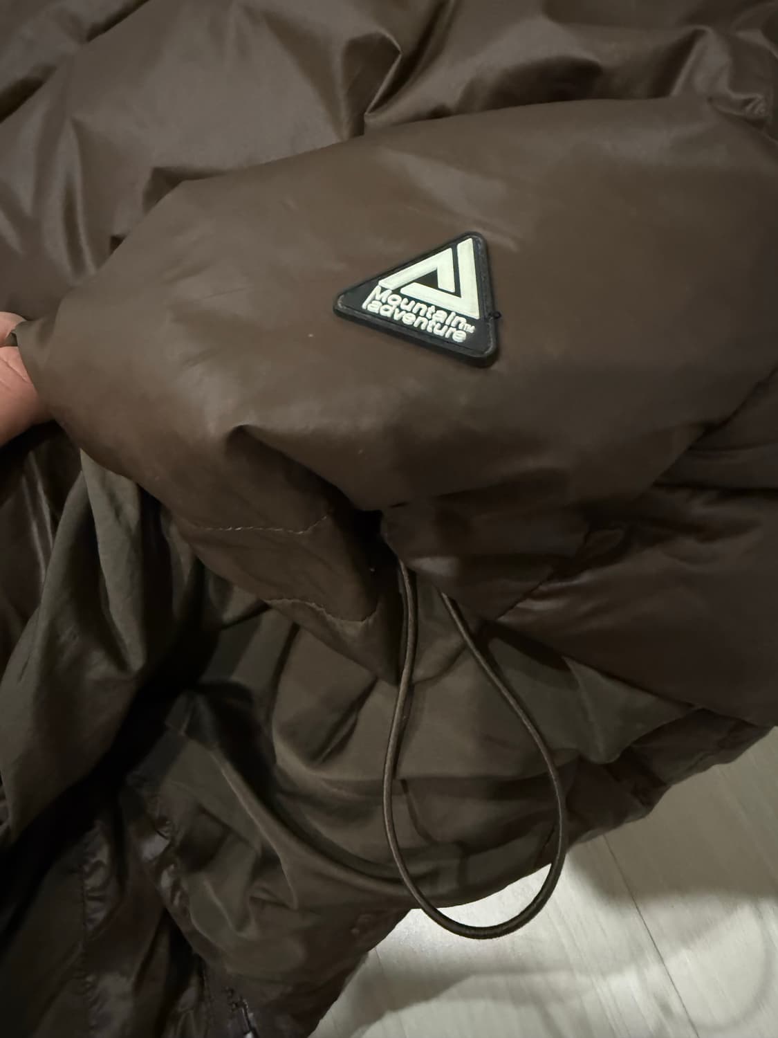 플루크 테나야 레이크 바라클라바 다운 자켓 패딩 브라운 XL 상품이미지7