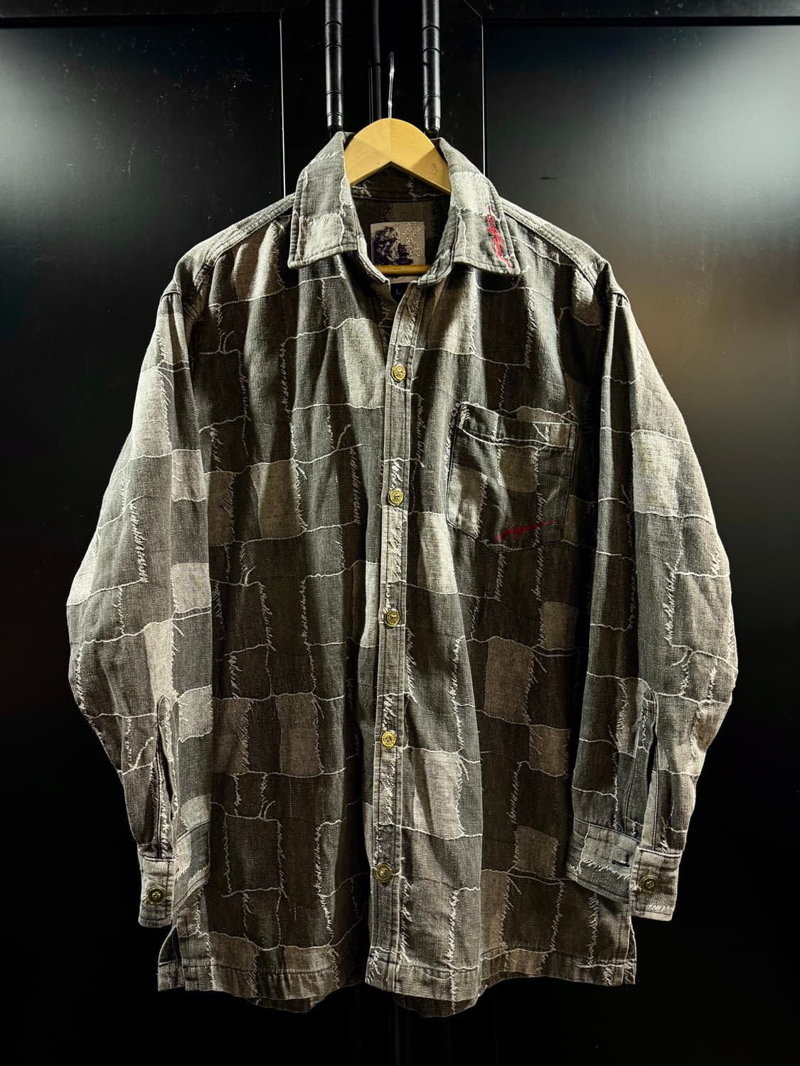 90s Karl Kani Patchwork Shirts 상품이미지1