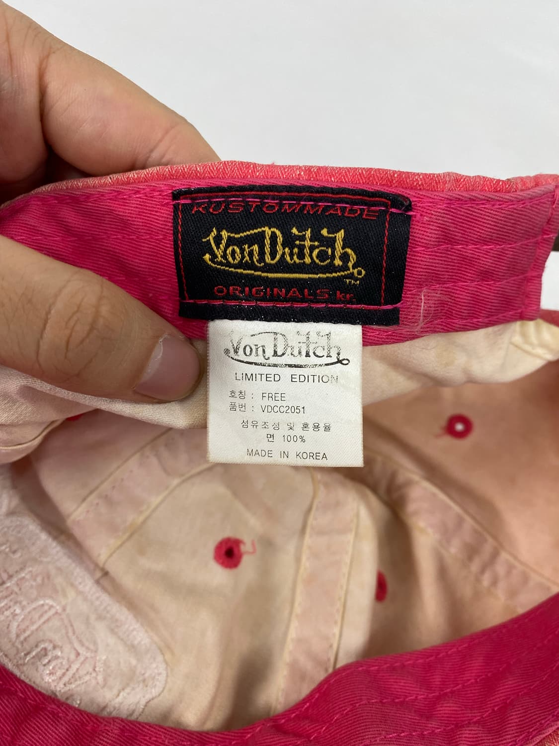 본더치 올드스쿨 볼캡 상품이미지6