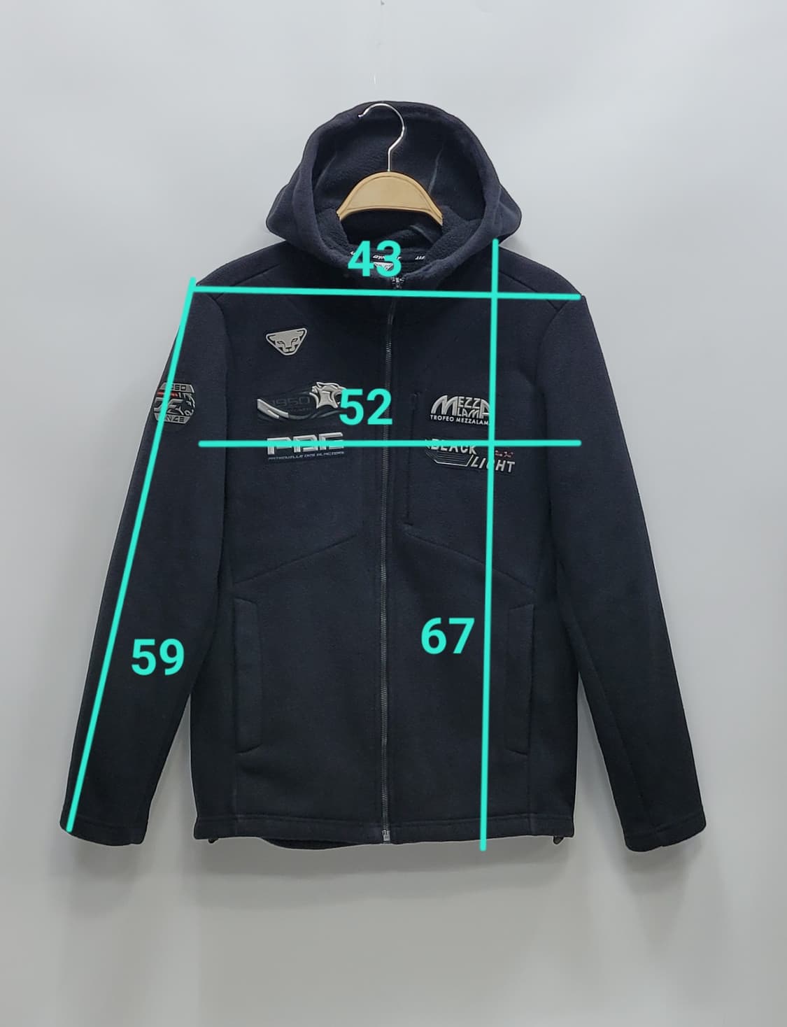 DYNAFIT 20FW 다이나핏 플리스 후드 집업 자켓 / 남 S 블랙
 상품이미지10