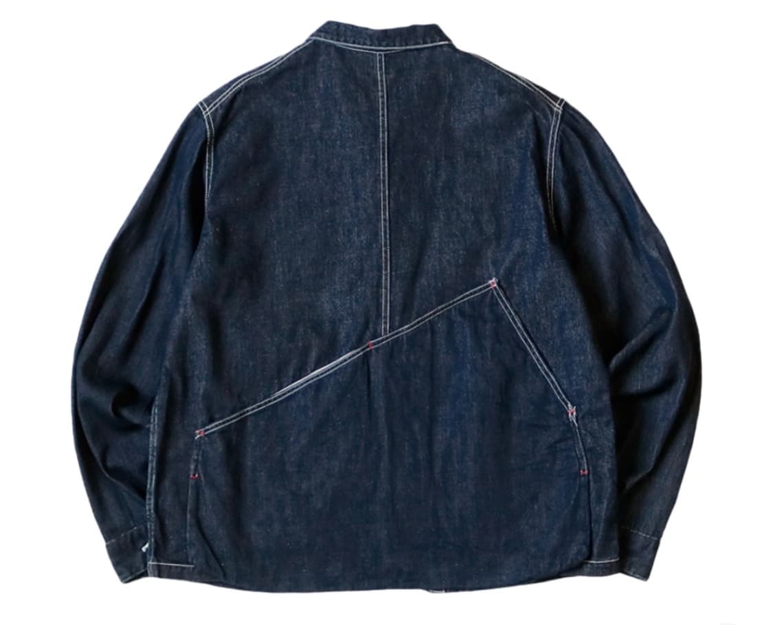 캐피탈 11.5온즈 데님 & 8온즈 데님 애플 맨 커버롤 인디고 상품이미지2