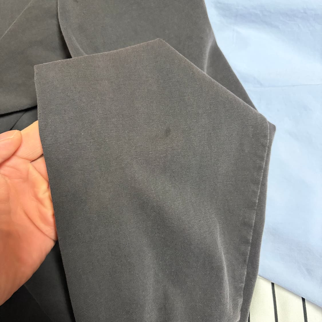 [4] 폴리테루 롱슬리브 옐로우 콩코드 퍼플차콜 상품이미지3