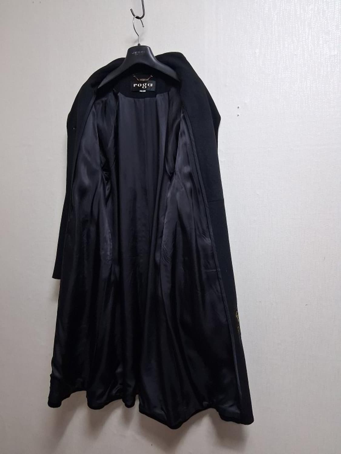 일본수입 roga퓨어캐시미어 롱코트 레트로 고풍스러운핏 77 상품이미지4