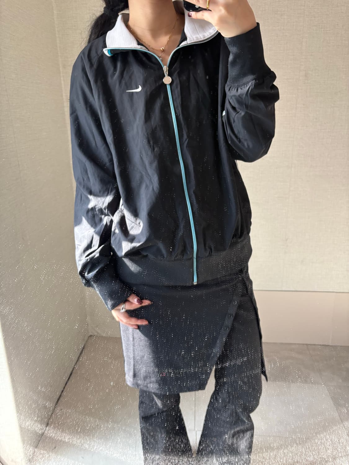 나이키 블랙 바람막이 상품이미지4