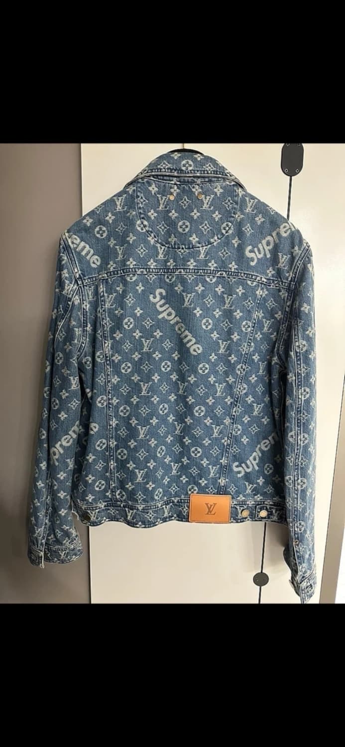 루이비통 슈프림 데님 트러커 48사이즈 상품이미지2