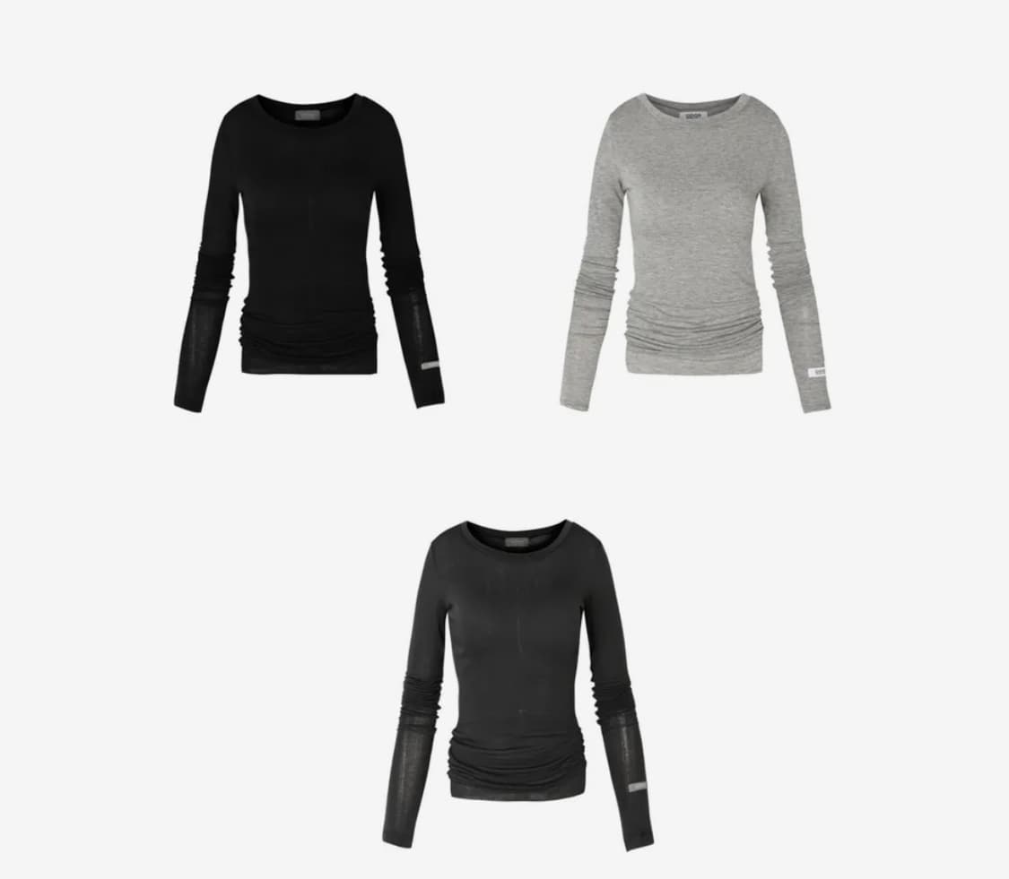 Odor 오도어 라운드 롱슬리브리스 상품이미지2