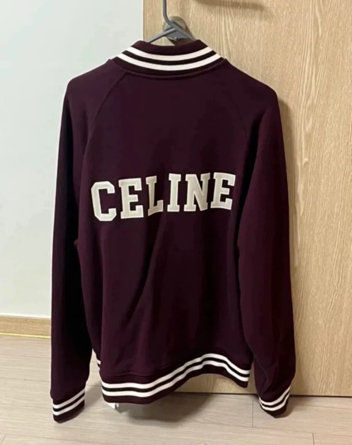 셀린느 오버핏 바시티 자켓 m사이즈 105 상품이미지2