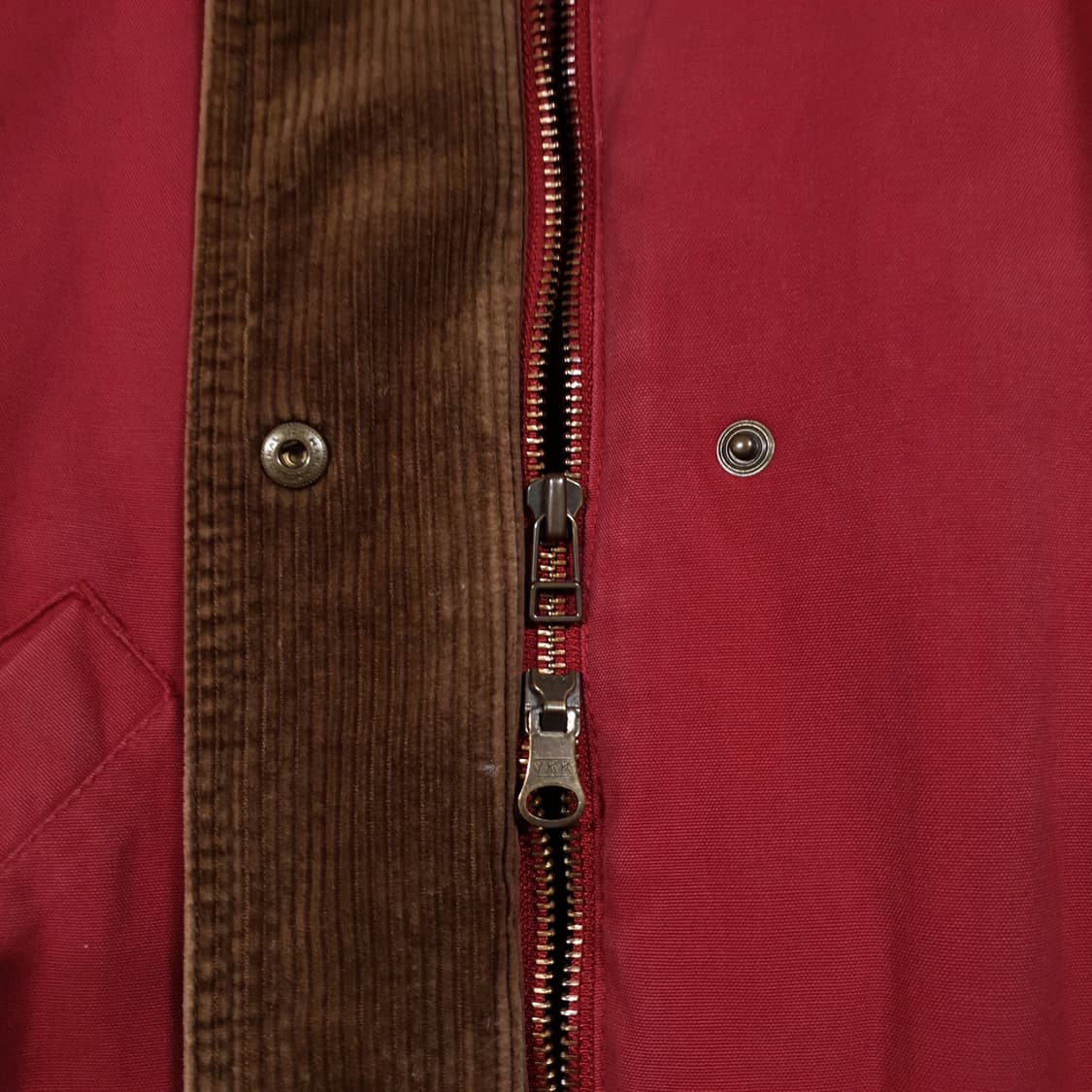 희귀 에디바우어 코듀로이 카라 카구스다운 초어 필드 워크 자켓 패딩 점퍼 상품이미지4