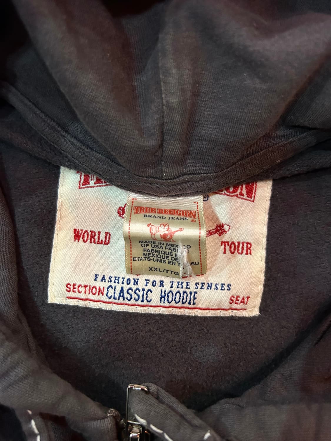 true religion hooded zip up 트루릴리전 후드집업 상품이미지3