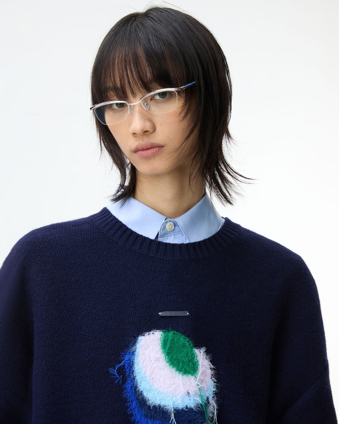 아더에러 디멘션 볼 프로덕트 니트 상품이미지1