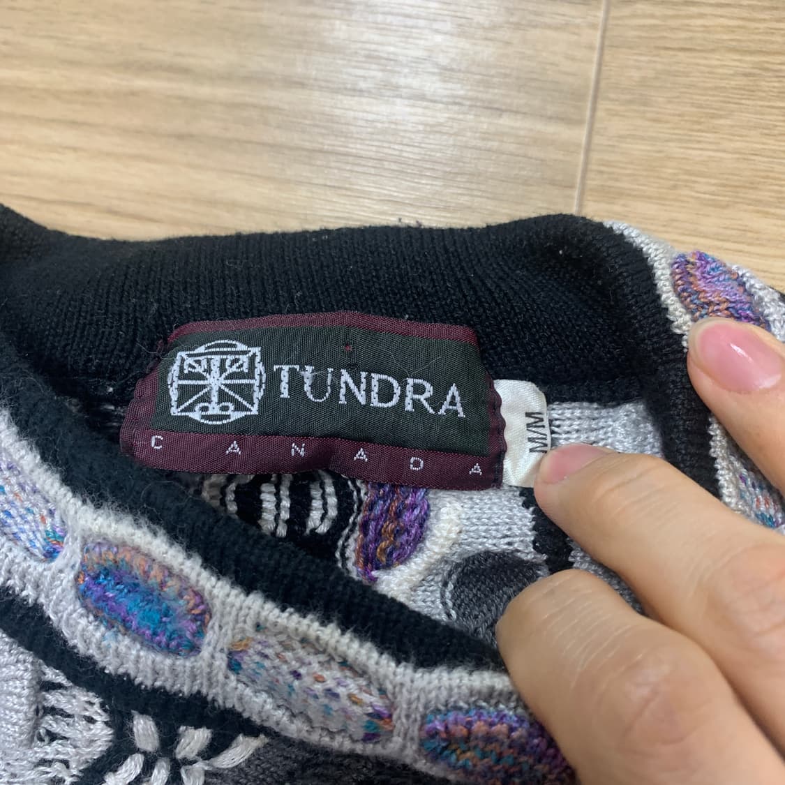 M)TUNDRA Canada 멀티패턴 니트(Coogi.St) 상품이미지4