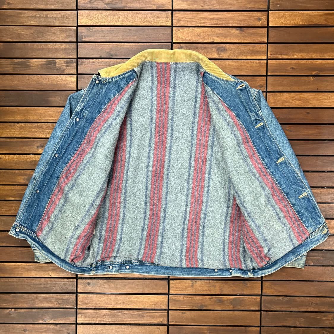 (L) 재패니즈 빈티지 트럭커 데님 자켓 상품이미지3