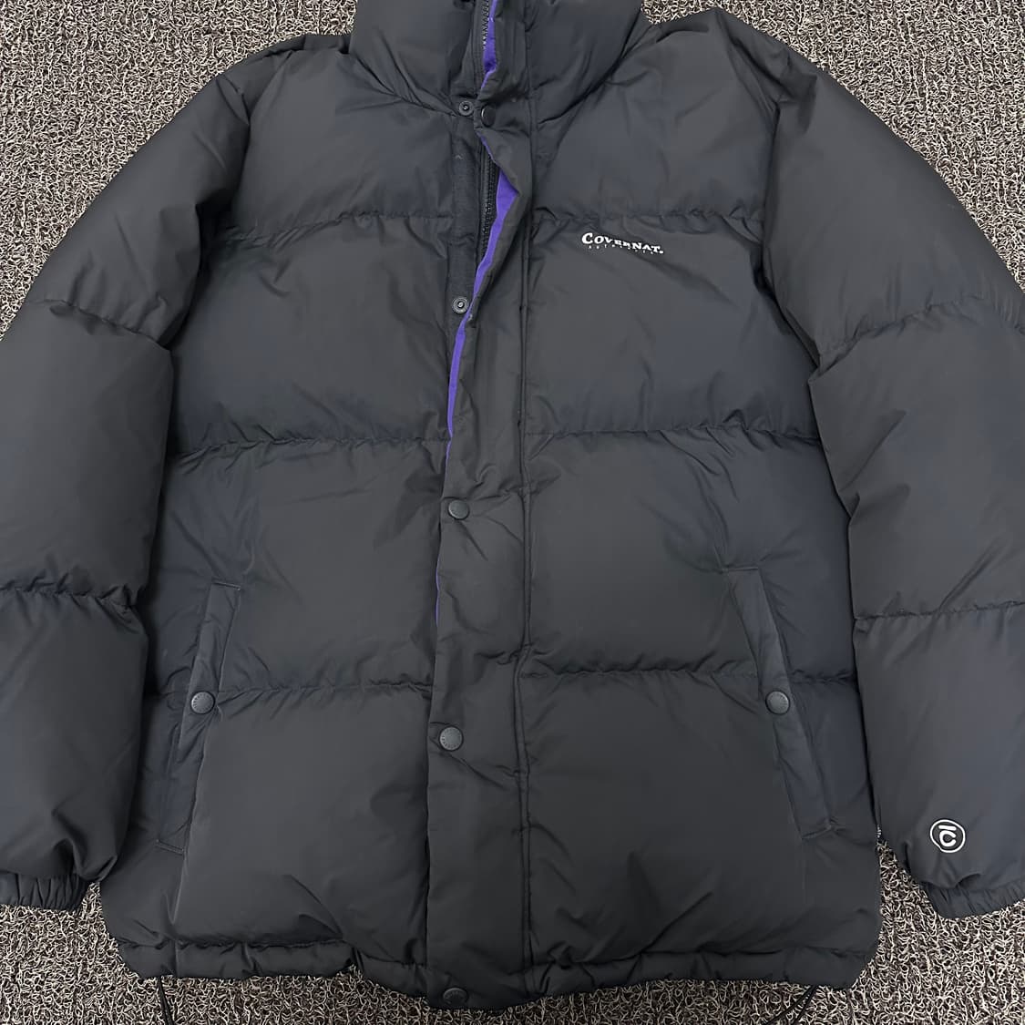 커버낫 덕다운 리버시블 양면 패딩 L 상품이미지3