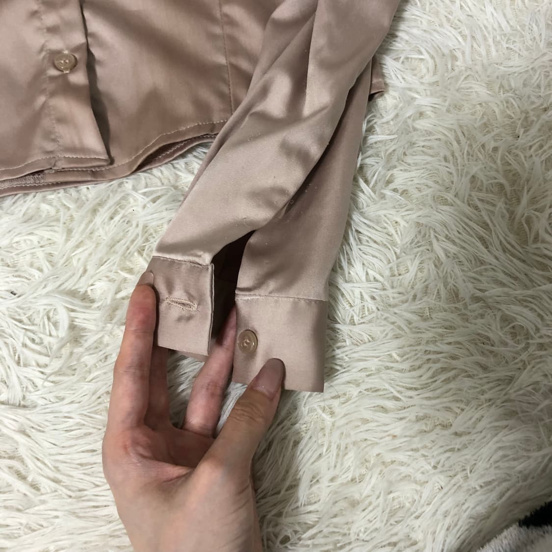 빈티지 실크 셔츠 상품이미지6