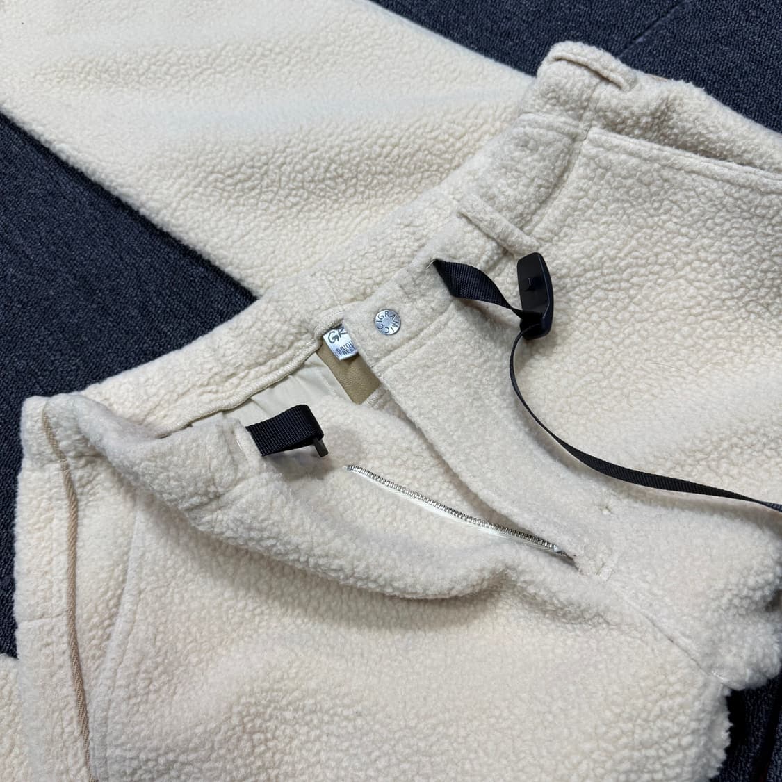 그라미치 보아 플리스 아이보리 팬츠 상품이미지9