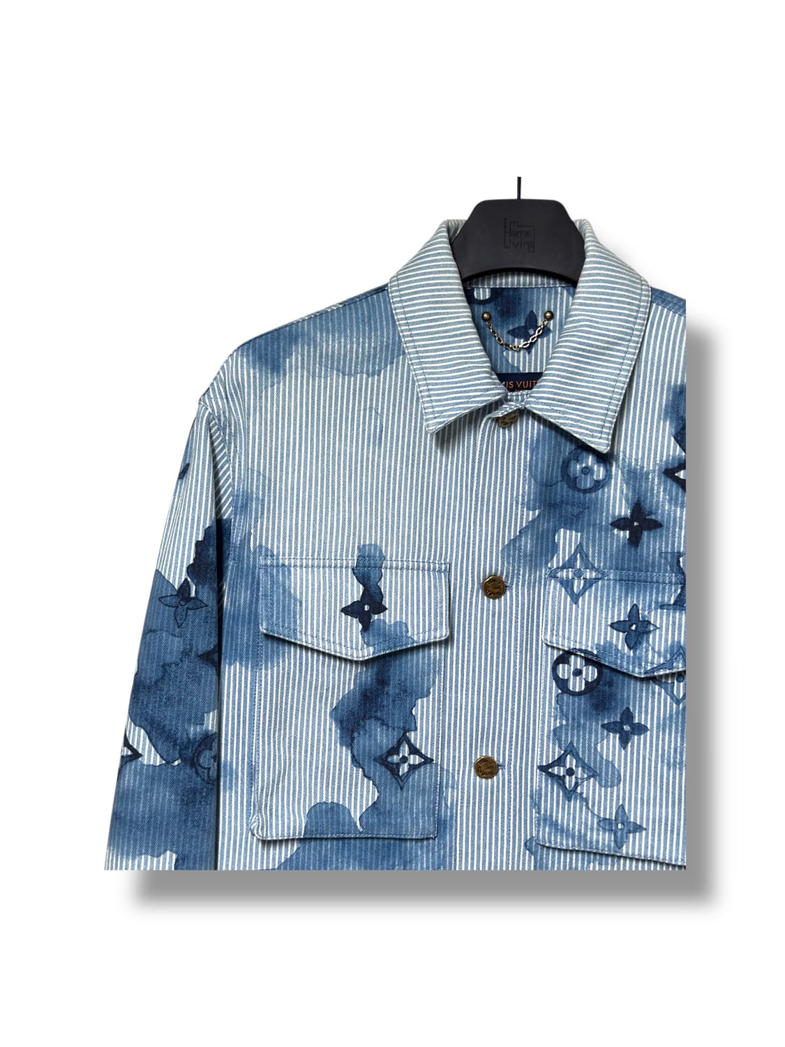 루이비통 워터컬러 셔츠 자켓 S사이즈 상품이미지3