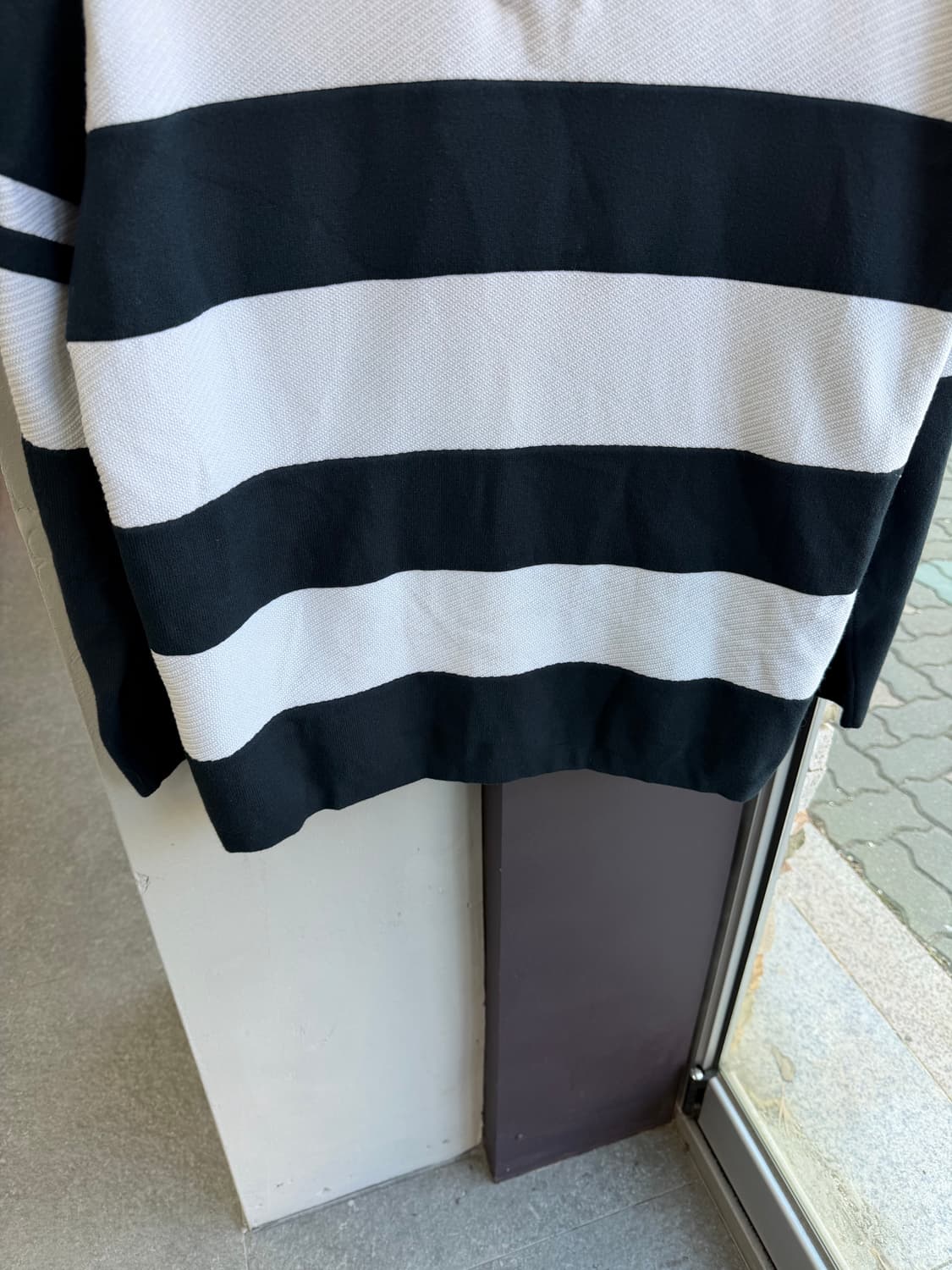 100~105/ 시스템옴므 24FW 럭비 스트라이프 니트 상품이미지4