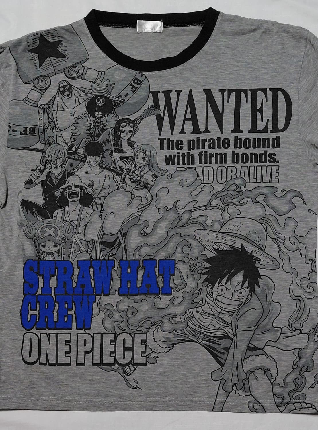 [160] 원피스(ONE PIECE) 밀짚모자 일당 그래픽 롱 슬리브 상품이미지4