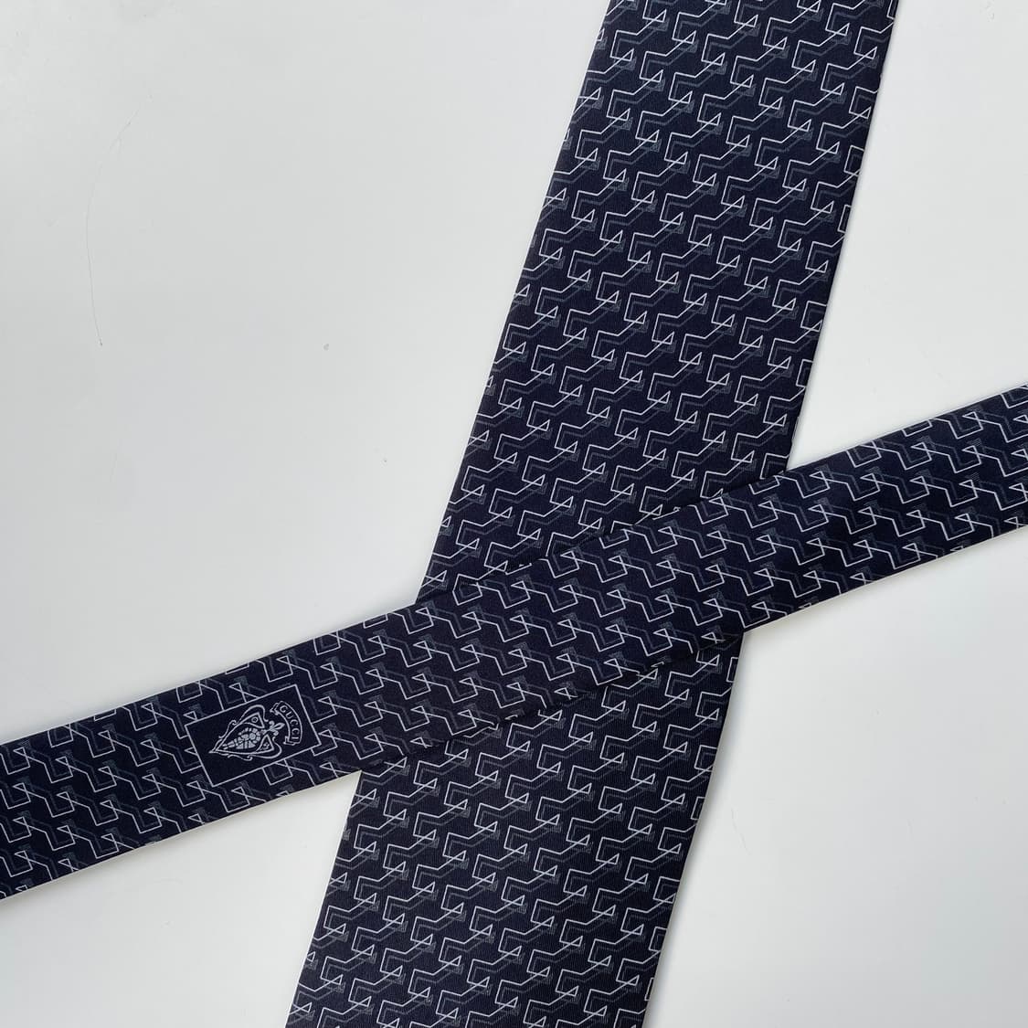 구찌(GUCCI) G모노그램 명품 정품 블랙넥타이 상품이미지5