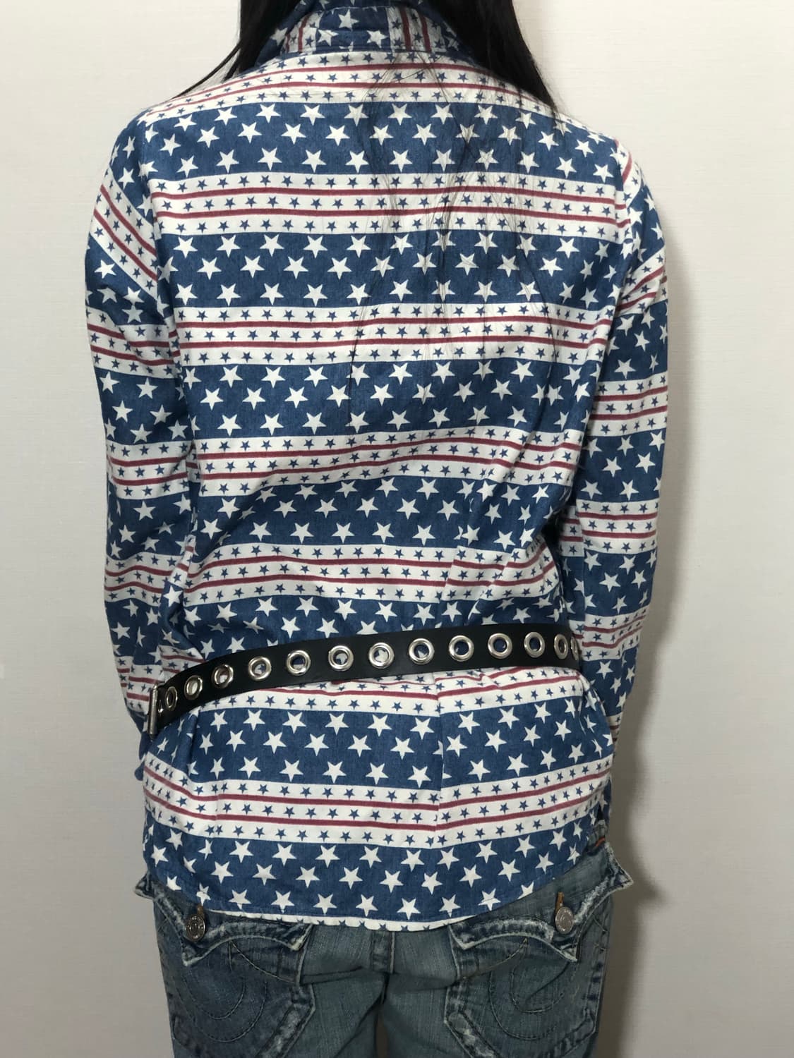 빈티지 스타 패턴 셔츠 상품이미지6