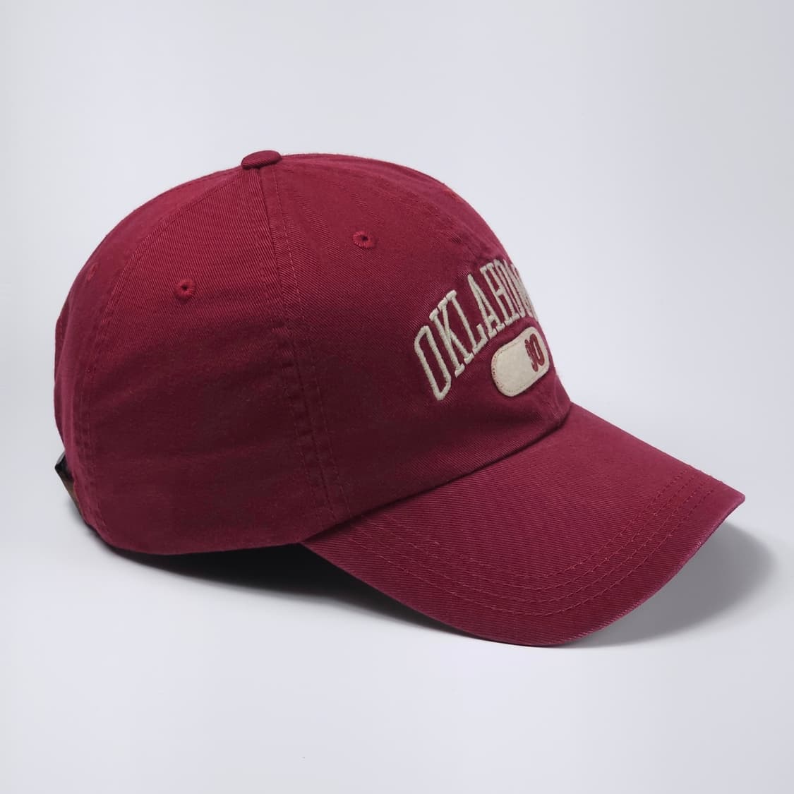 나이키 855 올리브 스트릿 NCAA 오클라호마 빈티지 볼캡 모자 상품이미지3