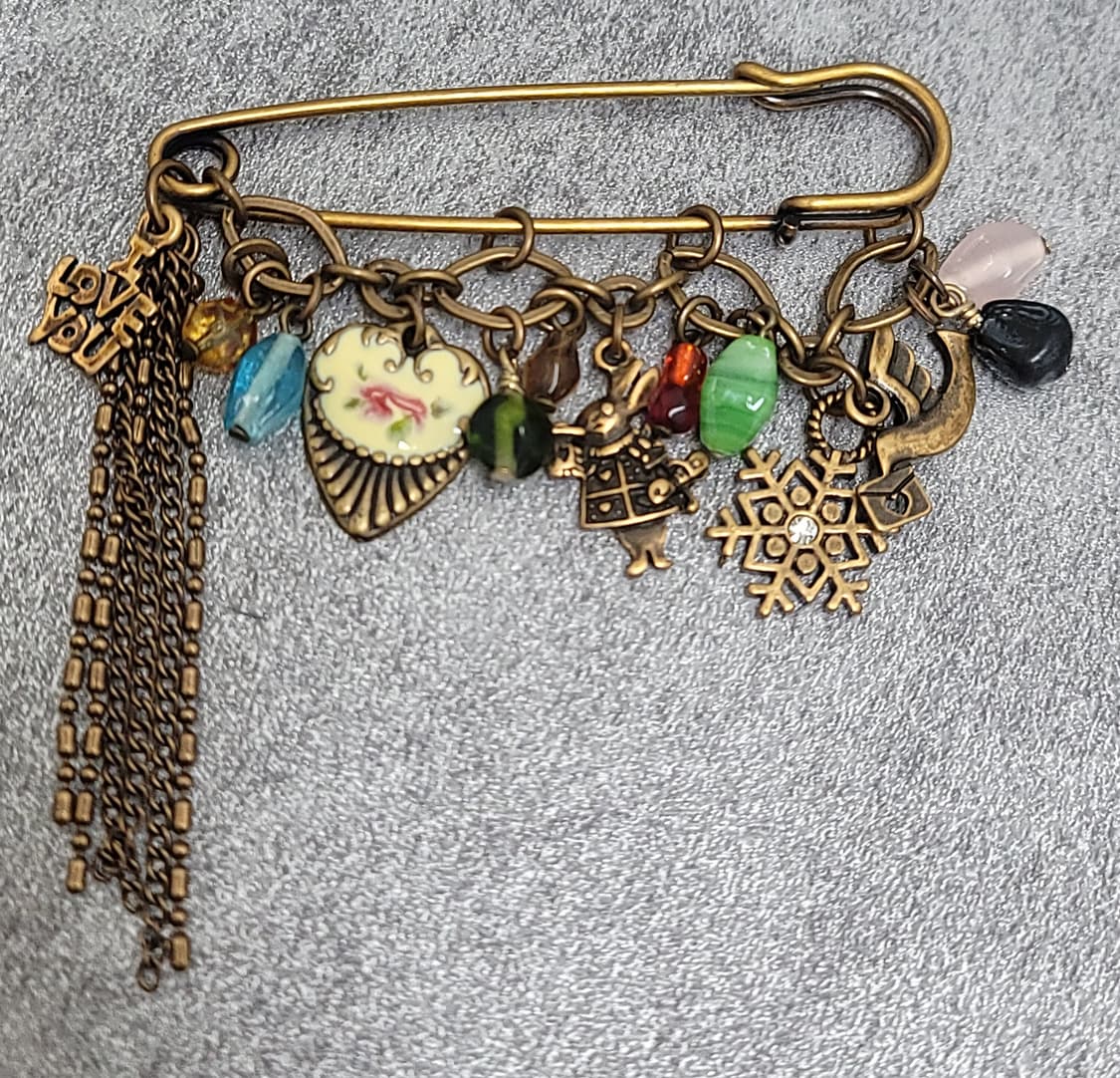 vintage brooch 상품이미지1