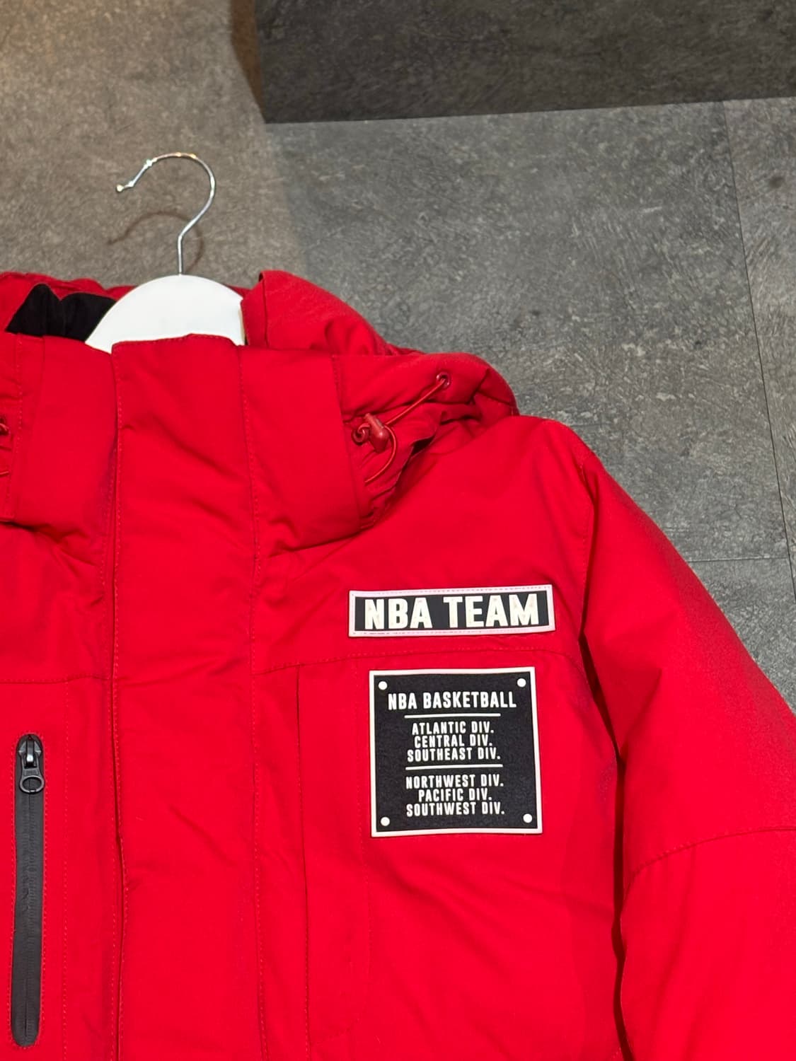 NBA 오리털패딩 레드 M사이즈 상품이미지4