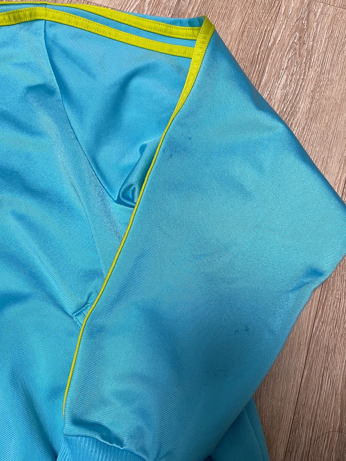 아디다스 구파이어버드 구파 블루 그린 져지 상품이미지2