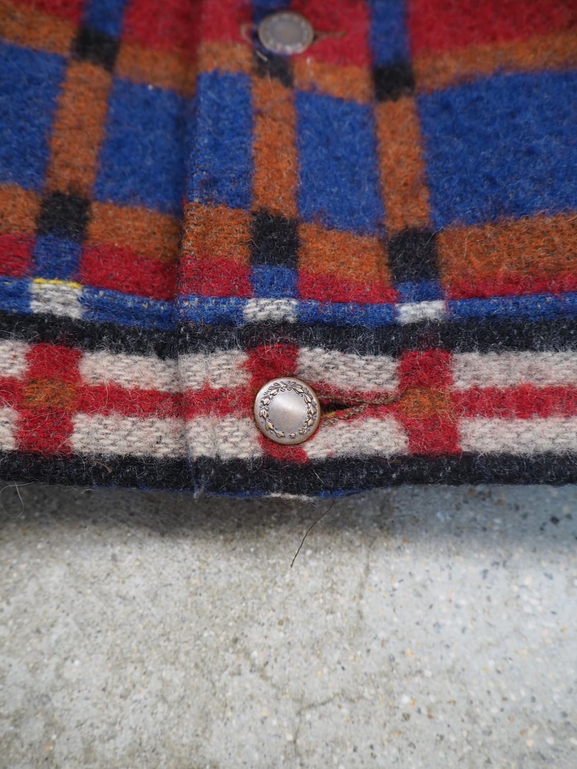 80's GOLDEN BEAR heavy wool jacket  상품이미지4