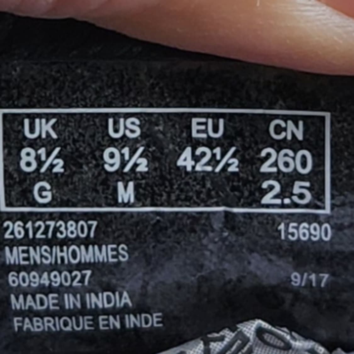 클락스 남성 정장구두 실사이즈 275 상품이미지6