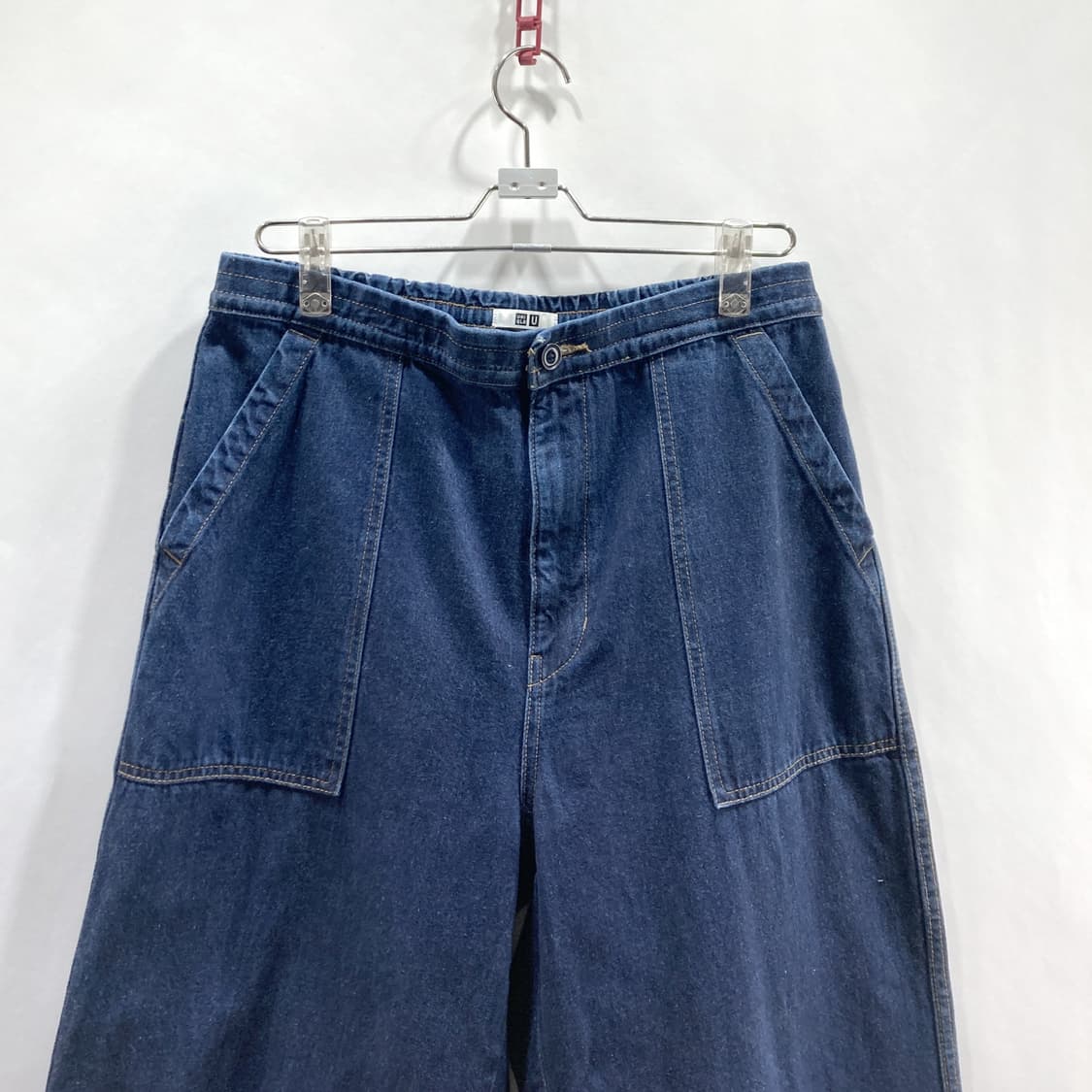 유니클로 U라인 여성와이드청바지 2XL  상품이미지2