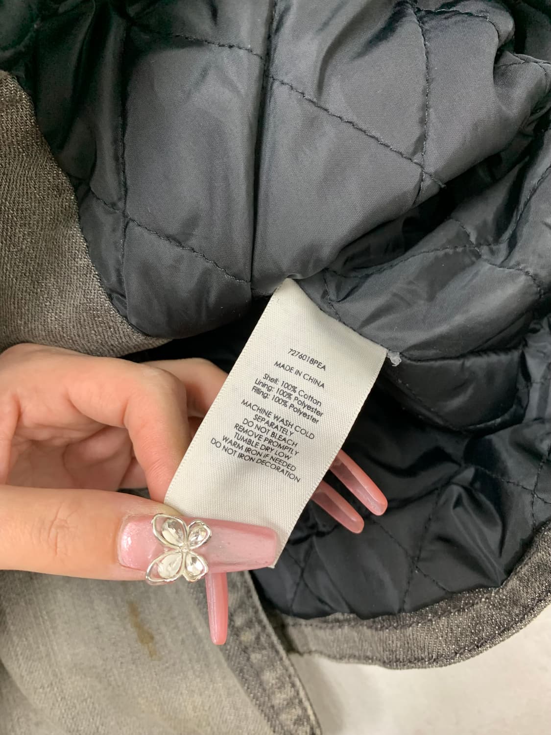 데님 앤서플라이 흑청 자켓 #145 상품이미지6