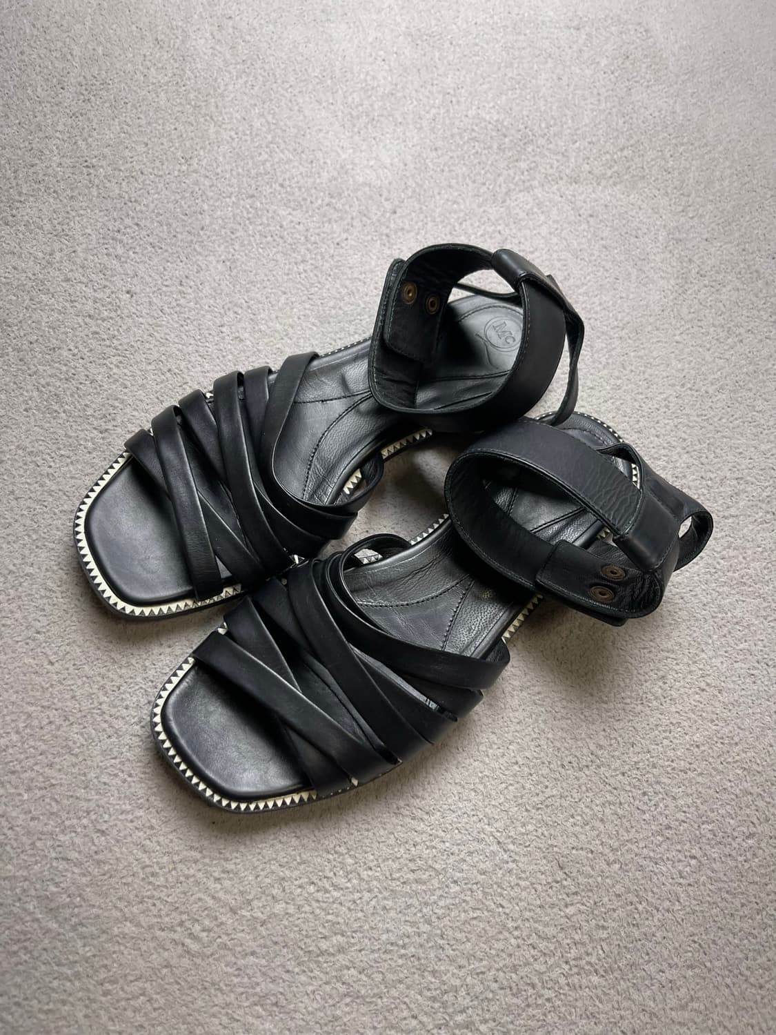 [38] 알렉산더 맥퀸 leather sandals -250 상품이미지1