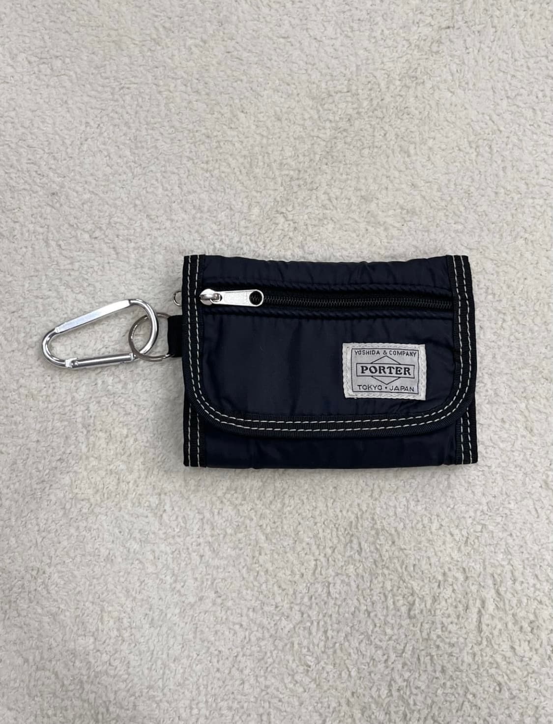 PORTER stitch wallet black 택포 상품이미지1