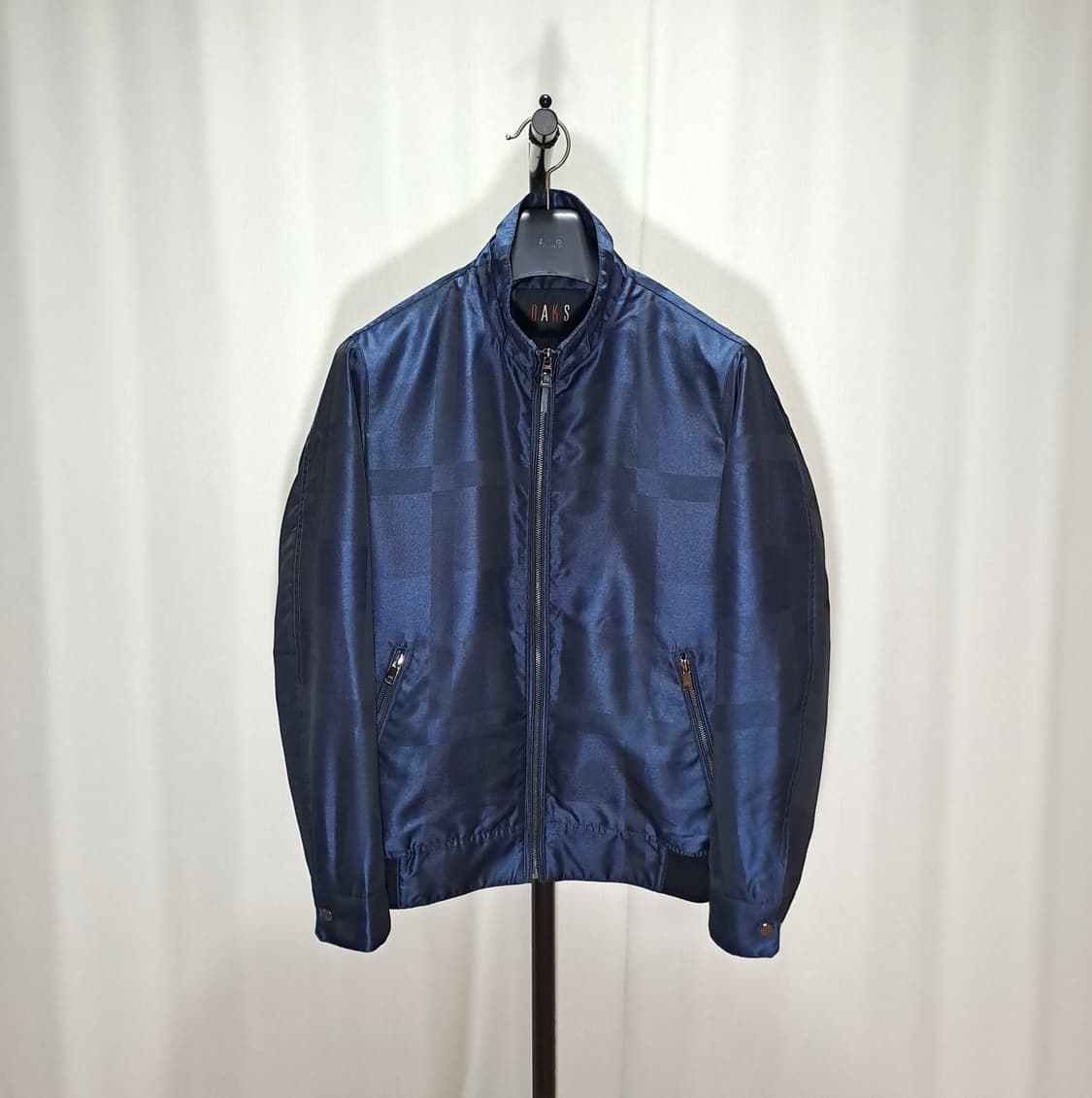 (택포) 닥스 빅체크 블루종 100 B532 상품이미지1