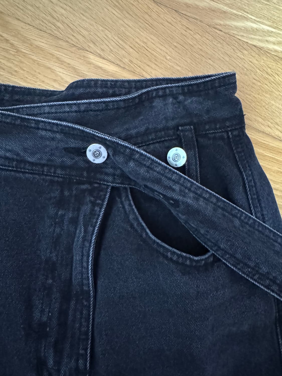 럭키슈에뜨 데님스커트 상품이미지2